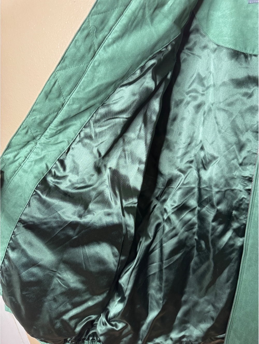 Active Miami Hurricanes Full Zip Jacket Men’s XL Green Embroidered Windbreaker - Picture 7 of 11